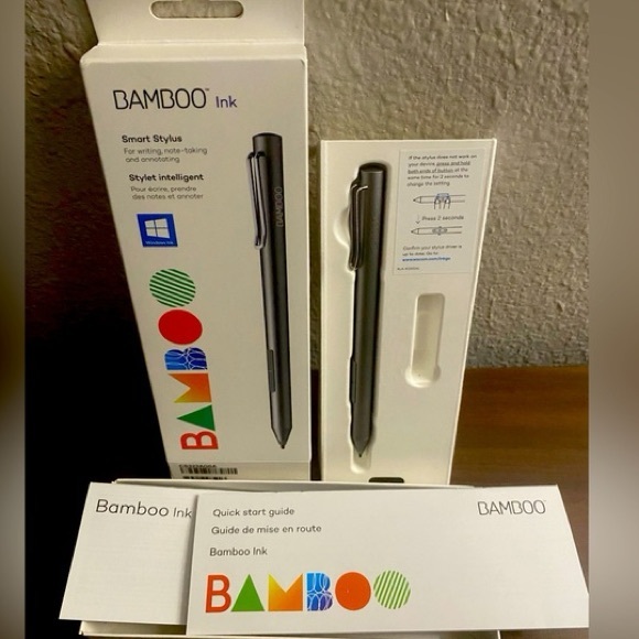 Bamboo Ink Smart Stylus by Wacom for Windows & Android NEW! NWT! NIB! - Picture 2 of 11